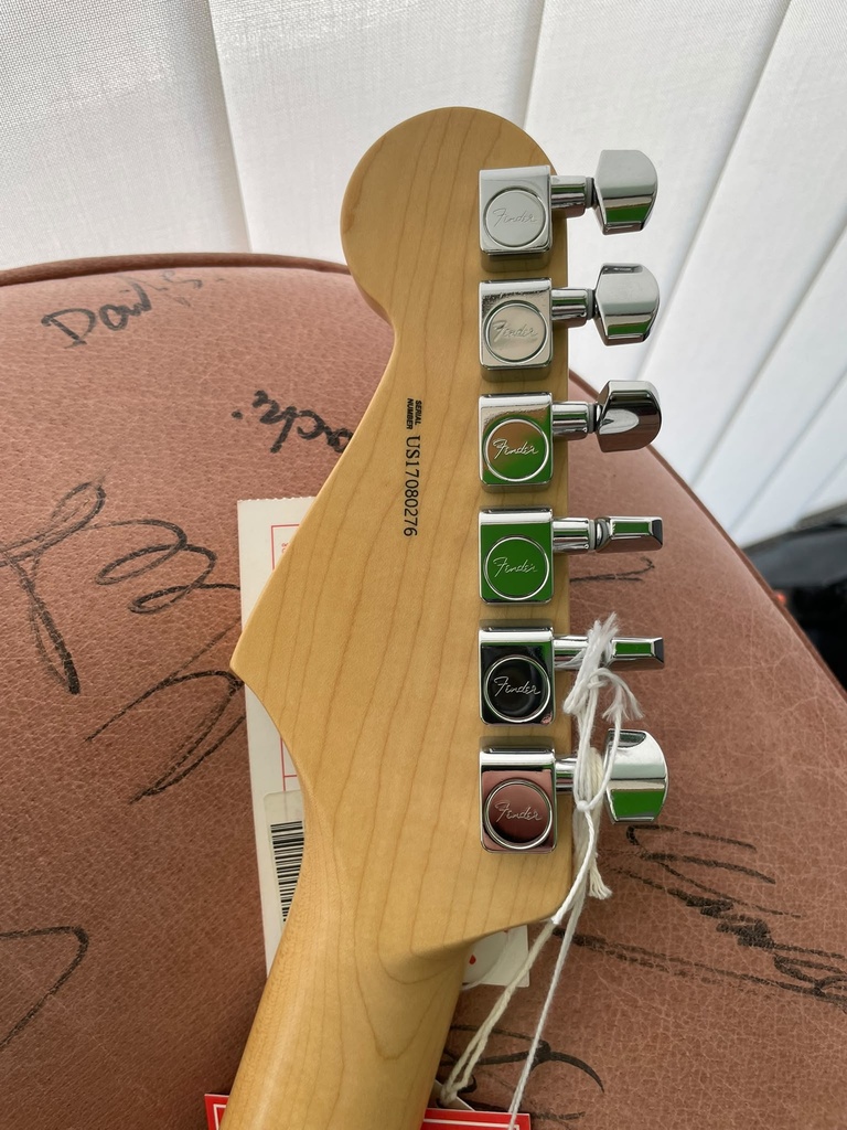 Ex-Demo Fender Stratocaster American Profesional Natural + HardCase