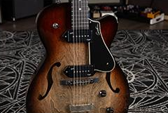 Godin 5th Avenue Cutaway KingPin II P90 Vintage Burst (copia)
