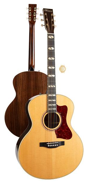 Art&Lutherie Concert Hall "Legacy" Bourbon Burst With Fishman Presys II