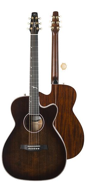 Art&Lutherie Concert Hall "Legacy" Bourbon Burst With Fishman Presys II