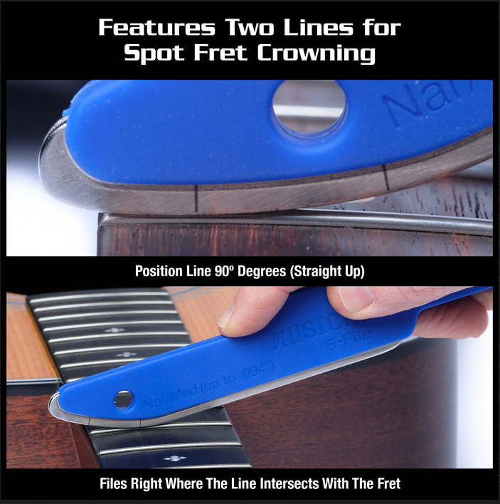 Fret Crowning file