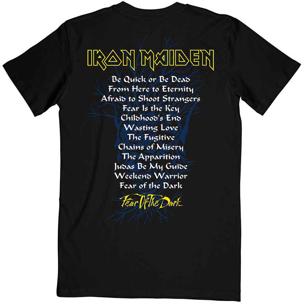 Iron Maiden L Maglietta unisex Fear of the Dark