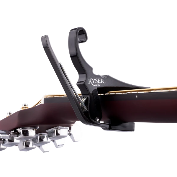 Kyser Capotasto Acoustica Nero Cromato