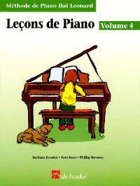 Lecons De Piano, Volume 4
