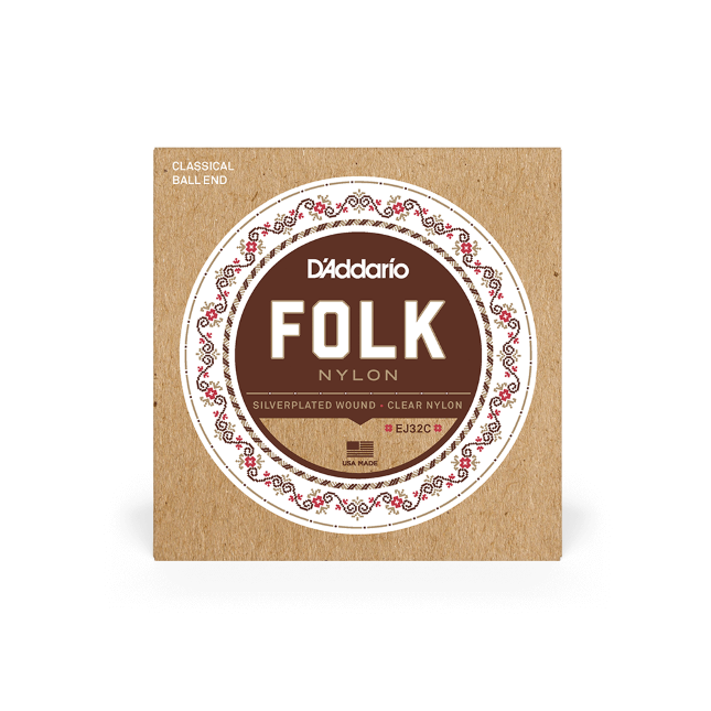 Daddario Acustica Nylon ball end 