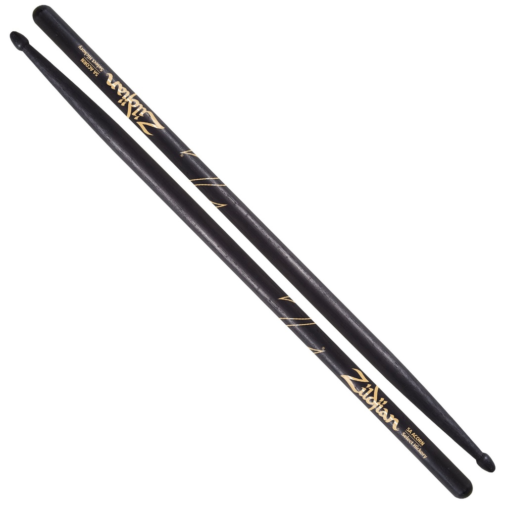 Zildjian Bacchette 5A Acorn Tip Black