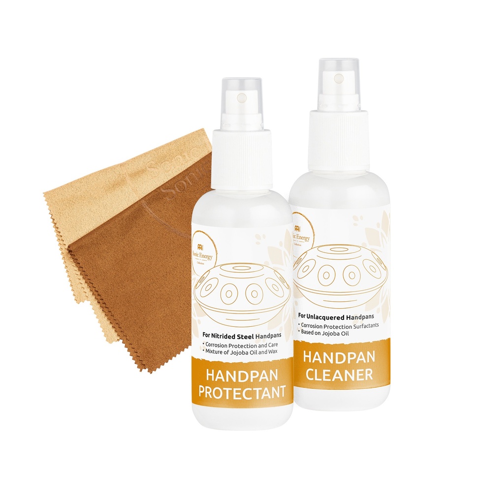Meinl Mitrided Steel Handpan cleaner set