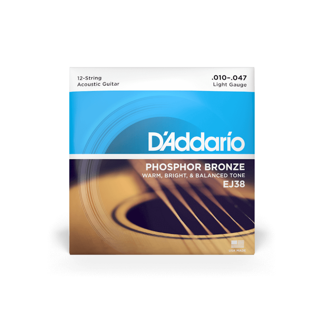 Daddario Acustica 12corde PH/BR 10/47 