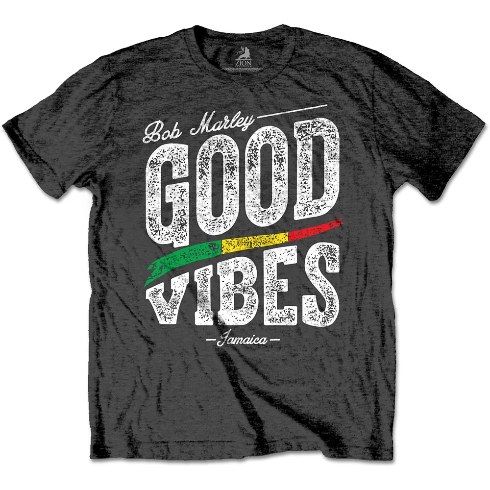 Bob Marley M Good Vibes Maglietta