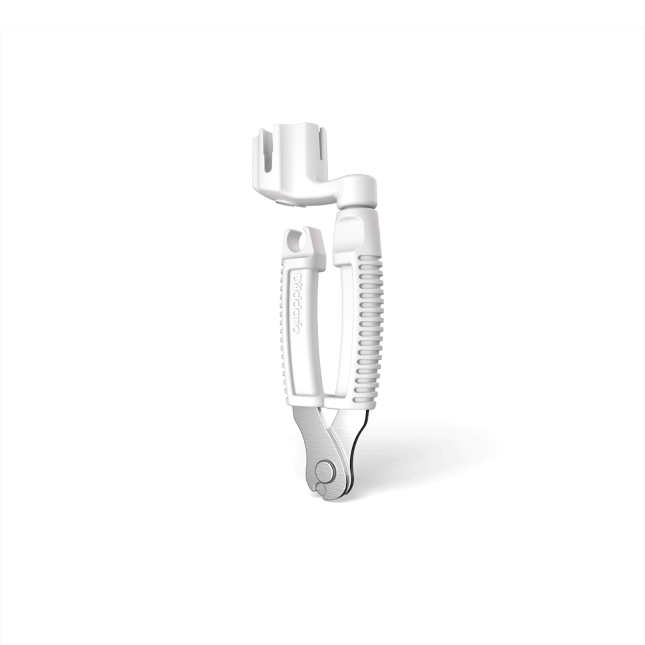 Daddario Peg Winder Chitarra Bianco + Pinza