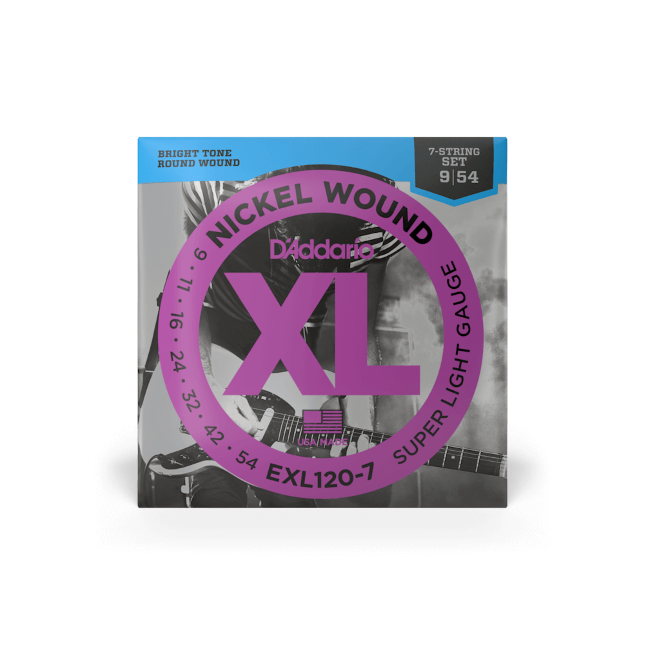 Daddario Elettrica 7 Corde XL 54/9 
