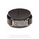 Metallica Logo Bracciale In Cuoio