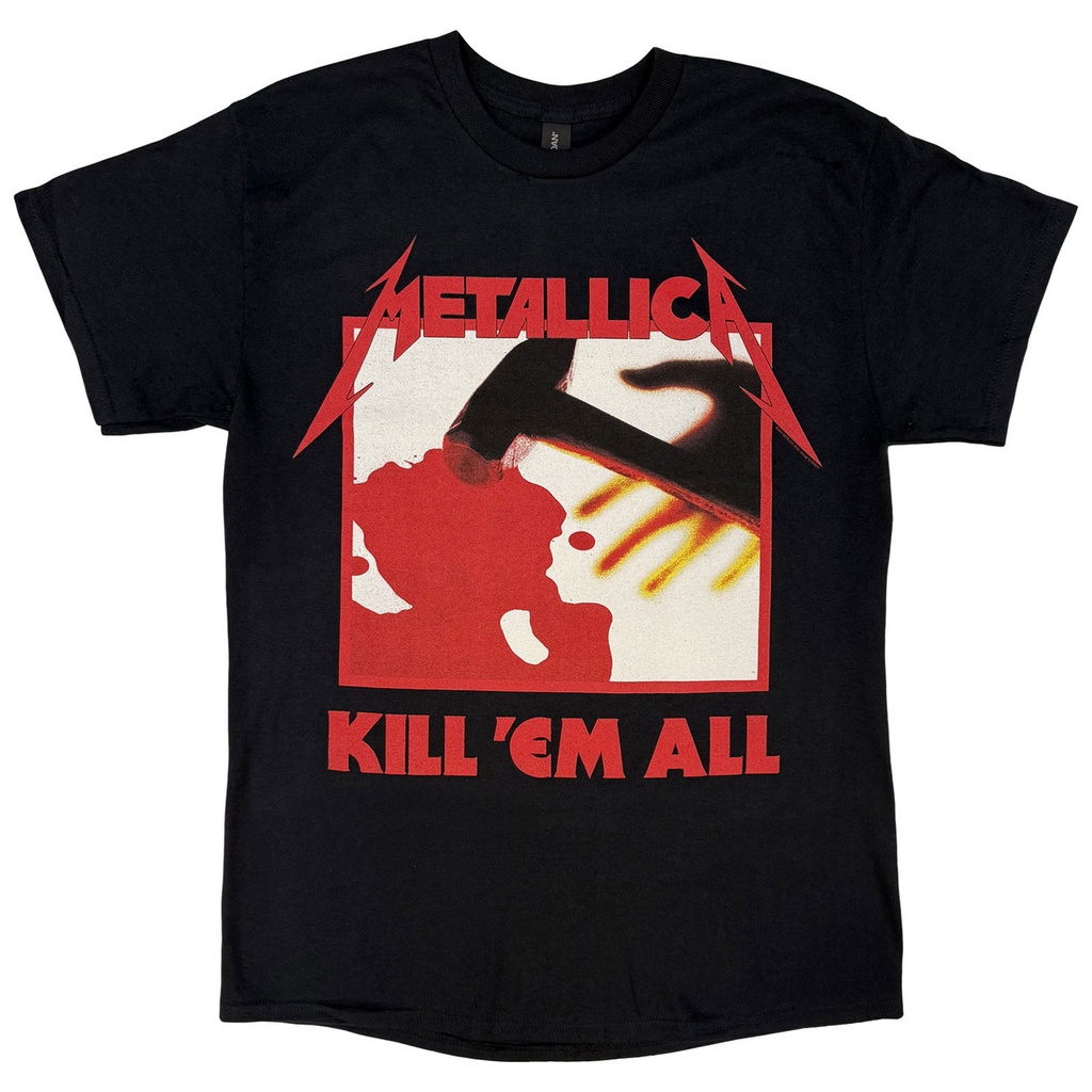 Metallica XL Unisex Kill 'Em All Tracks Maglietta