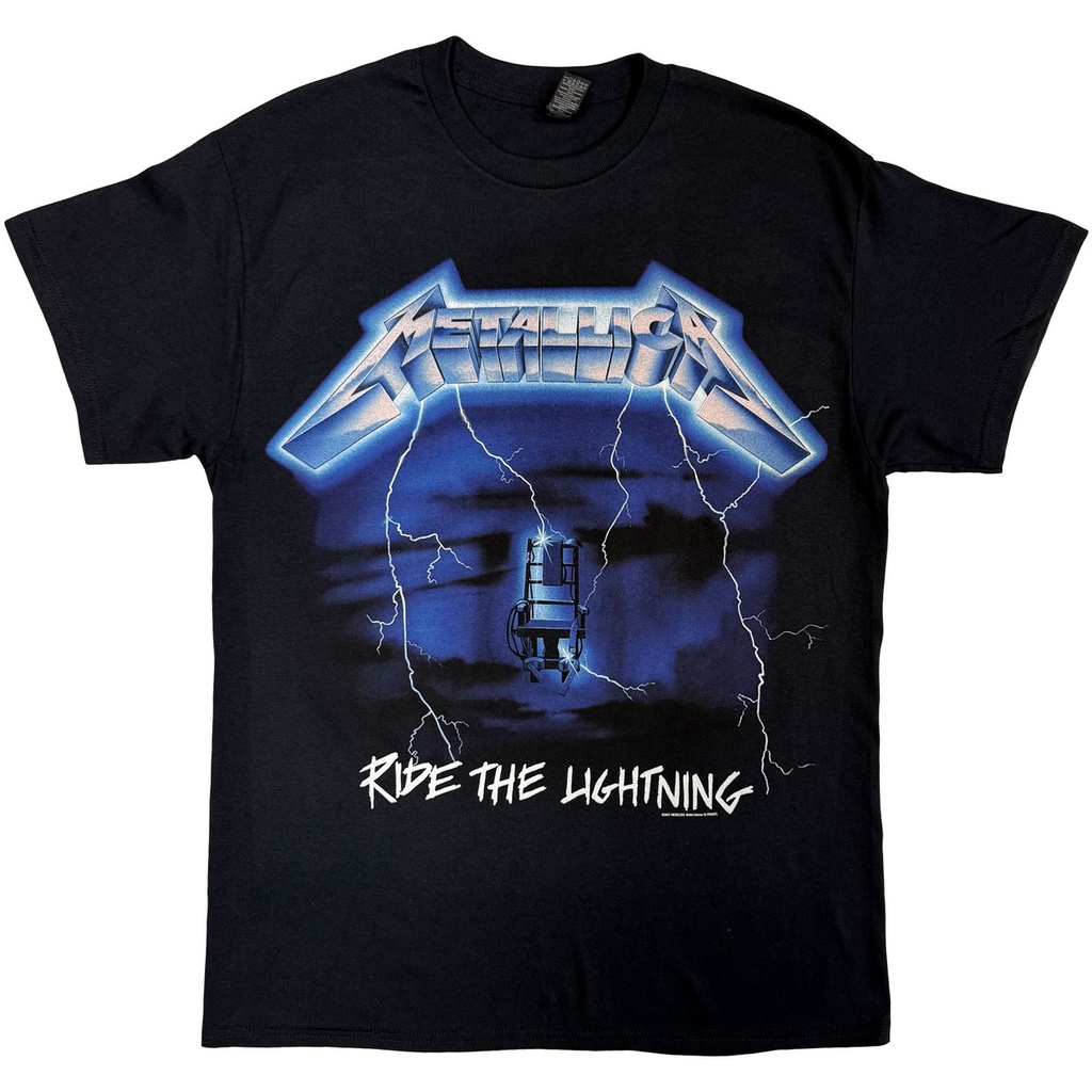 Metallica XXL Unisex Ride The Lightning Maglietta