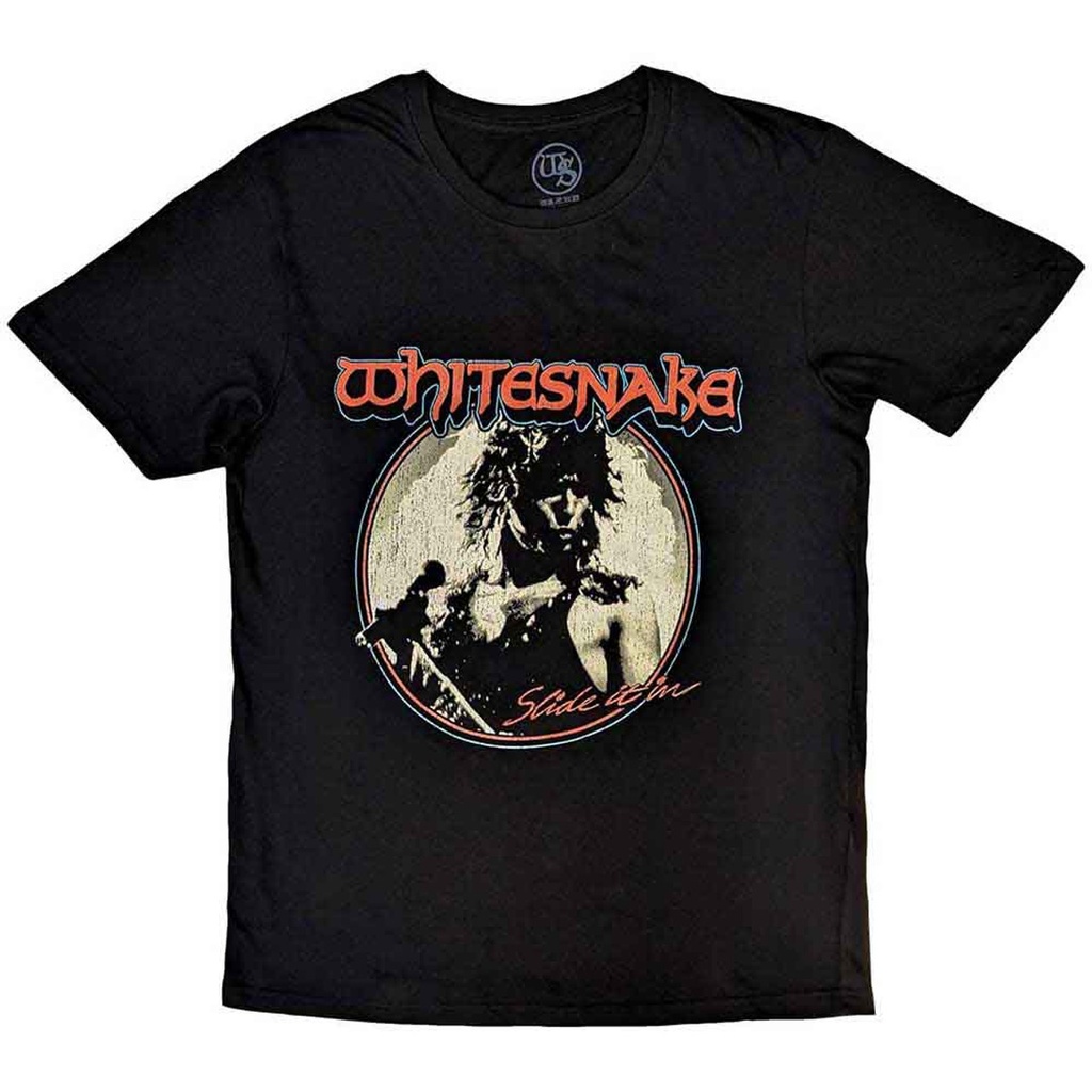 Whitesnake M Slide It In Maglietta