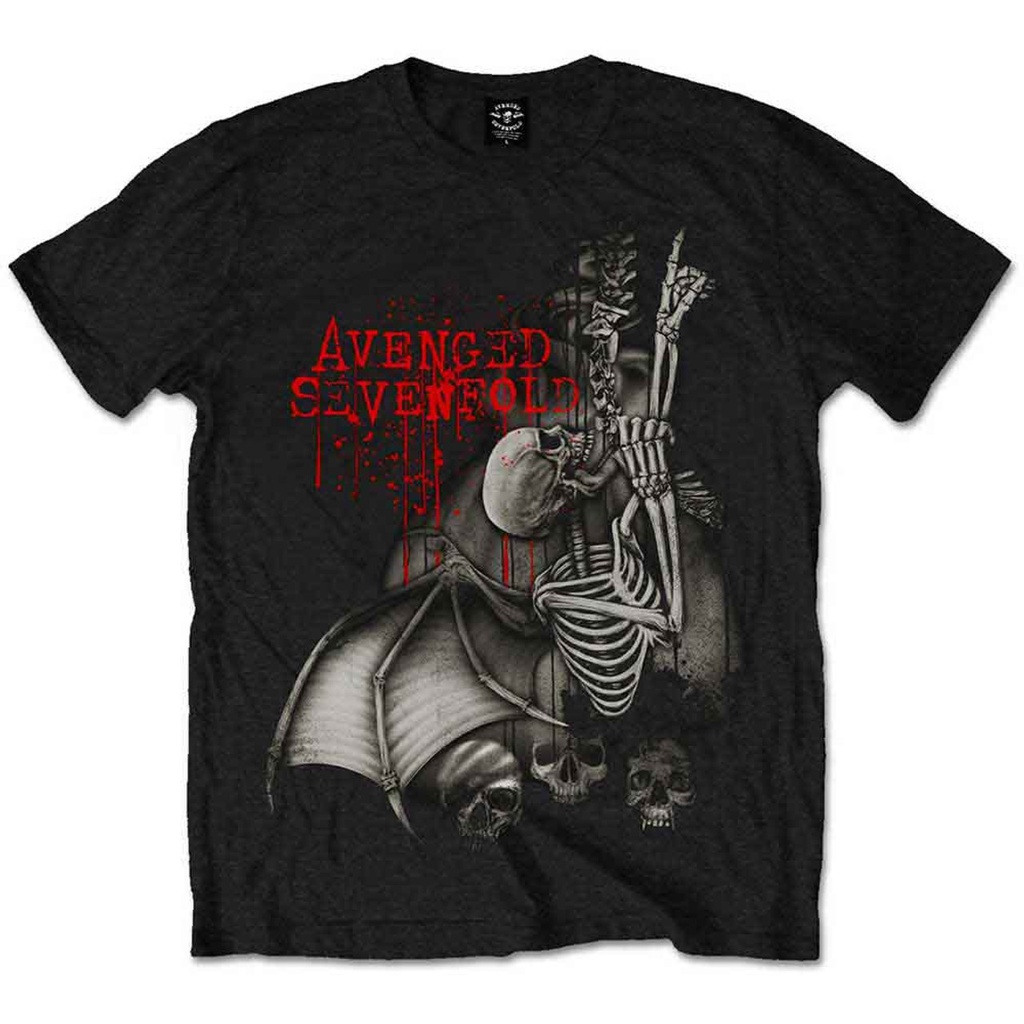 Avenged Sevenfold L Unisex T-Shirt: Spine Climber