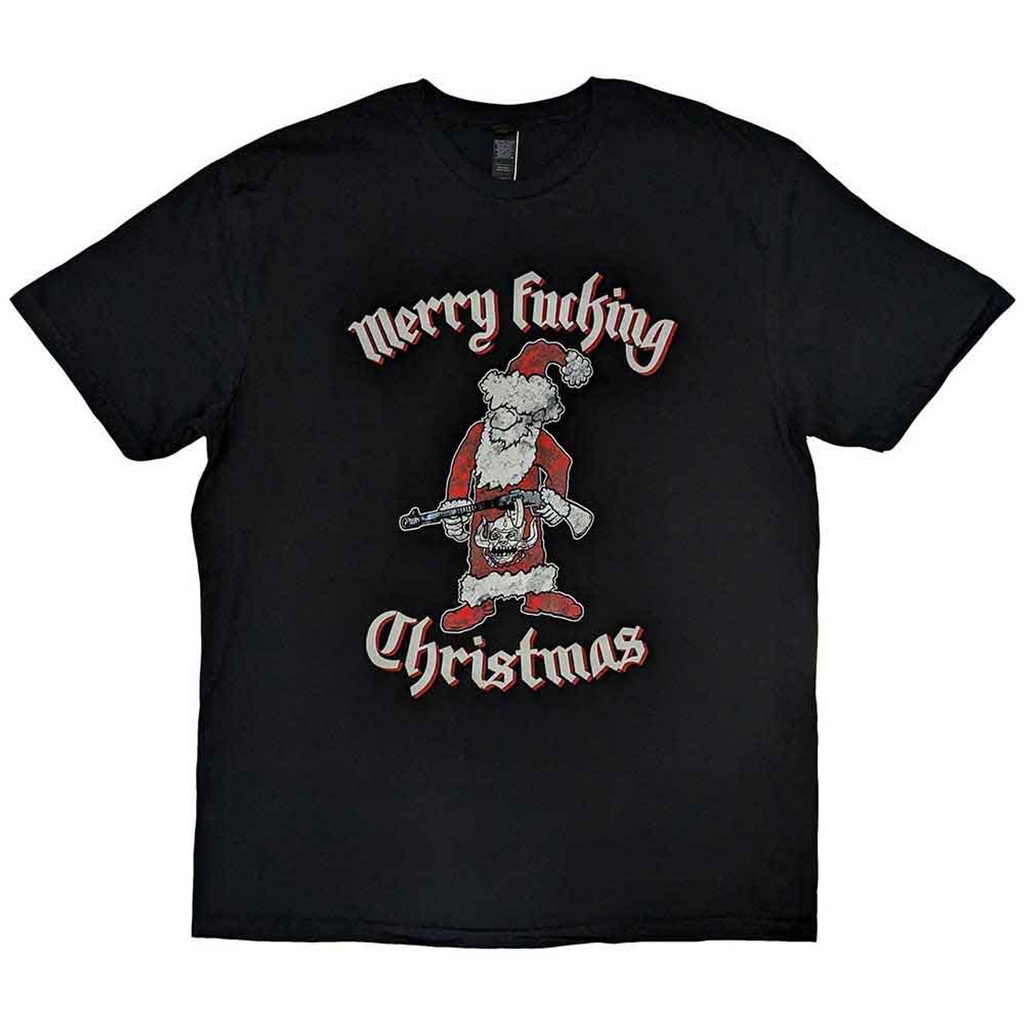 Motorhead M Merry Effing Christmas Maglietta 