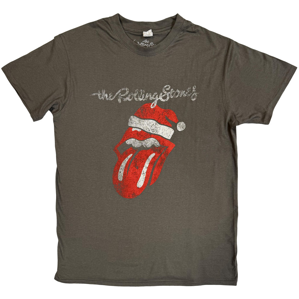 Rolling Stones XL Santa Lick Maglietta