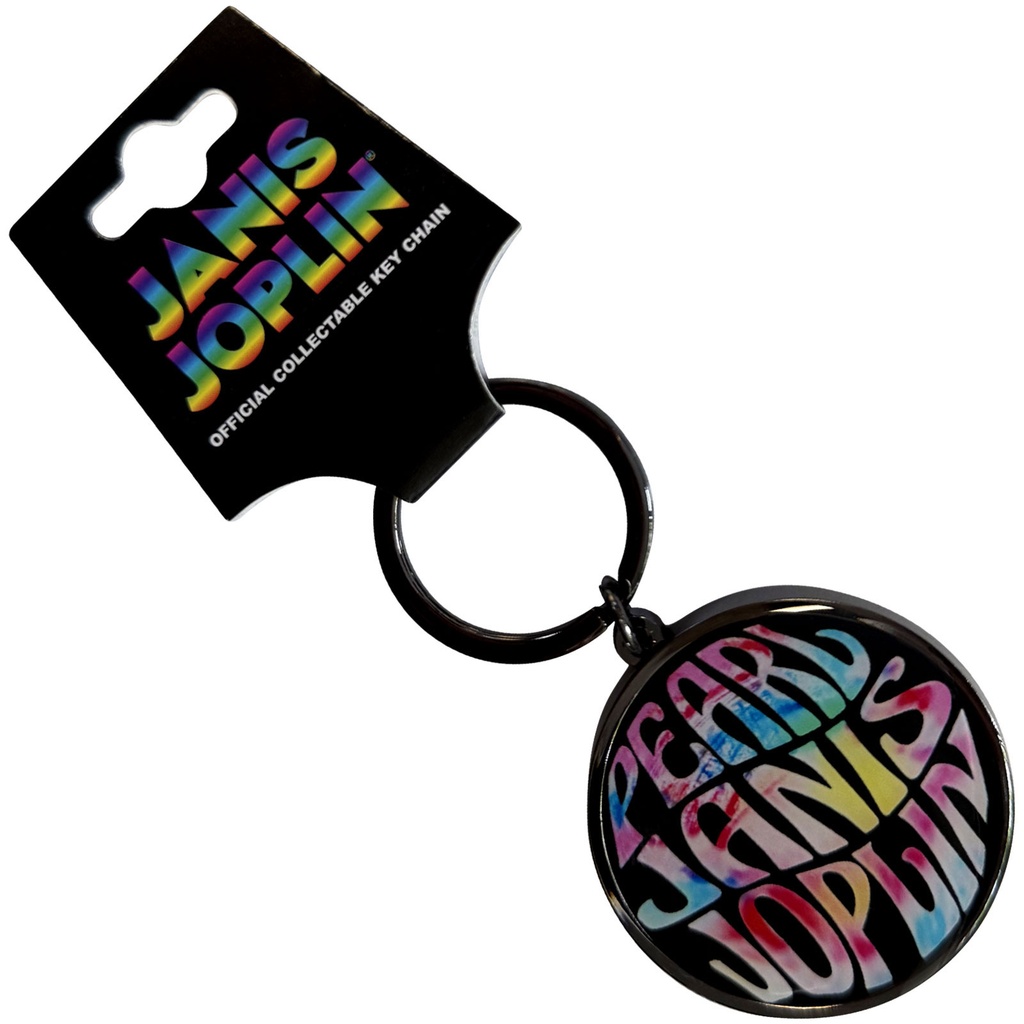 Janis Joplin Pearl Emblem Logo Portachiavi 