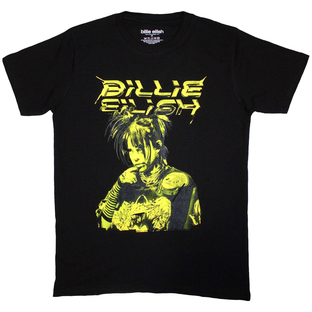 Billie Eilish L Illustration Maglietta