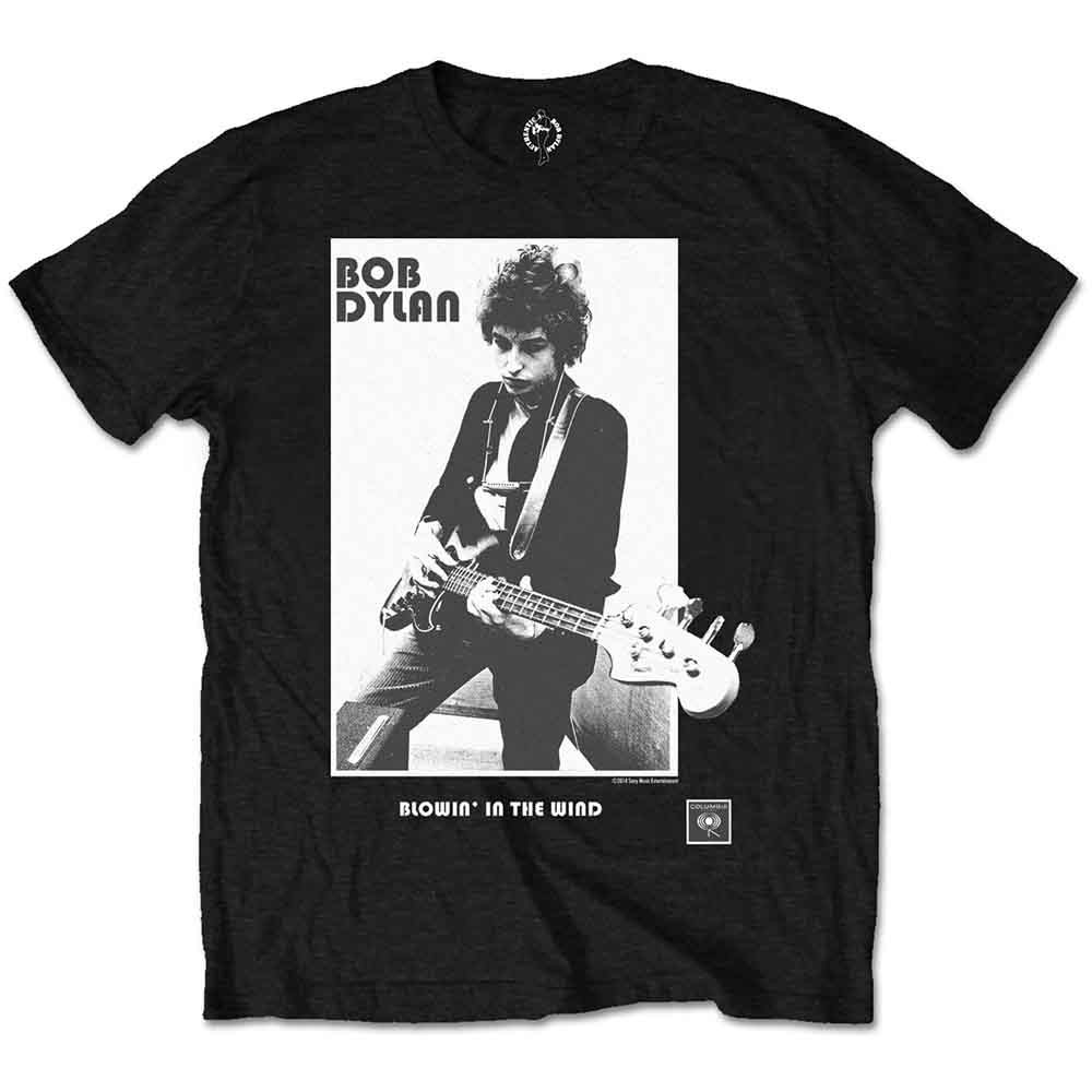 Bob Dylan M Blowing The Wind Maglietta 