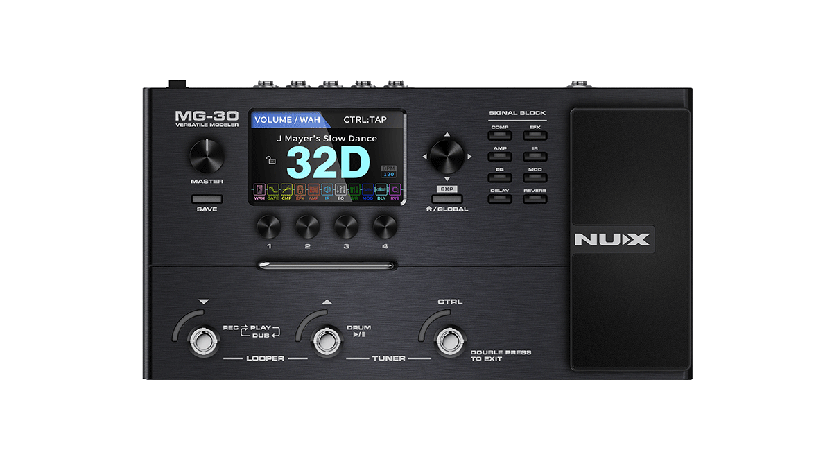 NUX MG-30 Pedaliera Multieffetto