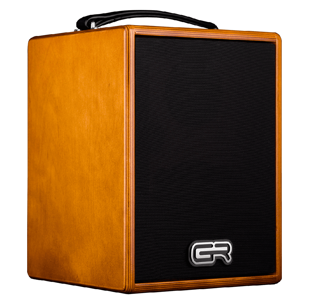GR Acoustic Guitar Combo Amplifier Wood 80 watt Speaker 1x5" 2 Channels