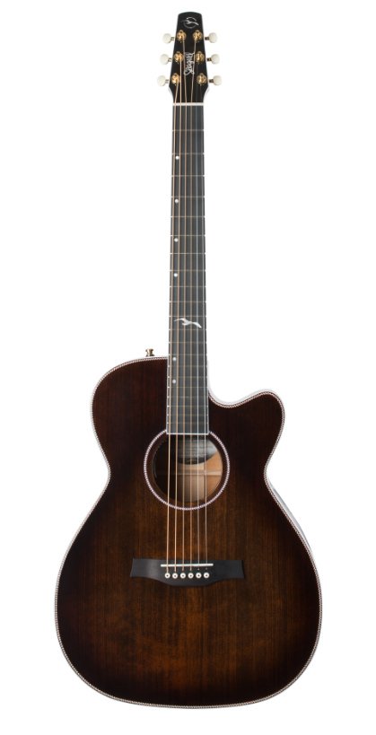 Seagull Artist Mosaic Concert Hall Bourbon Burst GT EQ Gloss Top L.R. Baggs Element