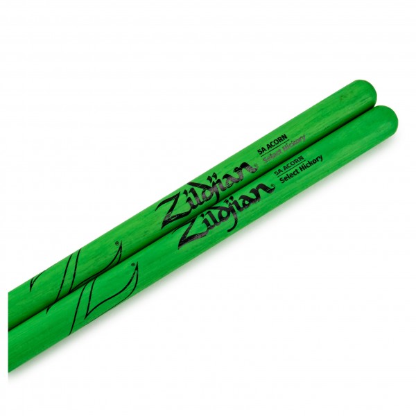 Zildjian Bacchette 5A Acorn Tip Green
