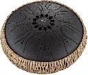 Tongue Drum Sonic Energy B Minor Black 432Hz