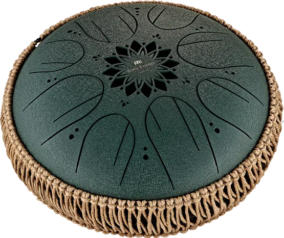 Medium Tongue Drum Sonic Energy F# Minor Green 432Hz