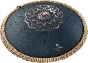 Big Tongue Drum Sonic Energy D Amara Blue Engraved