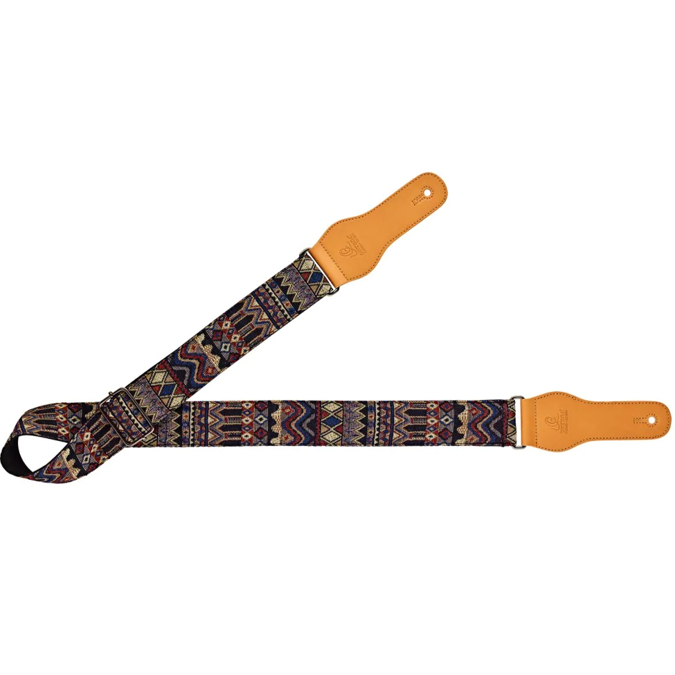 Tracolla Ukulele in Cotone Ortega Maya Dance