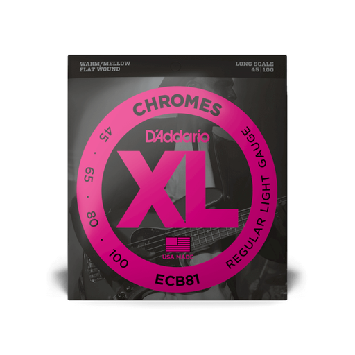 [ECB81] Daddario Basso 45/100 Flat Wound