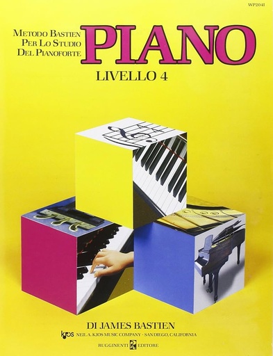[REWP204] James Bastien Metodo Piano Livello 4