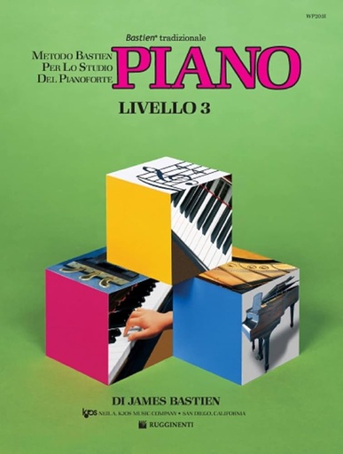 James Bastien: Metodo Piano Livello 3