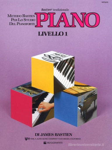 [REWP201] James Bastien: Metodo Piano Livello 1