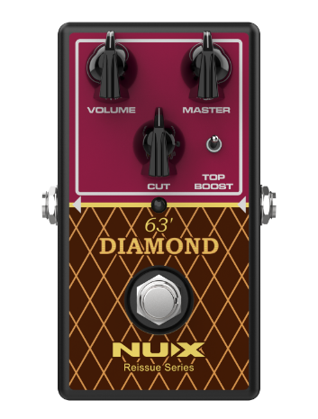 [Pedalino Overdrive Vox NUX63DIAMOND] NUX Diamond 63 Reissue 