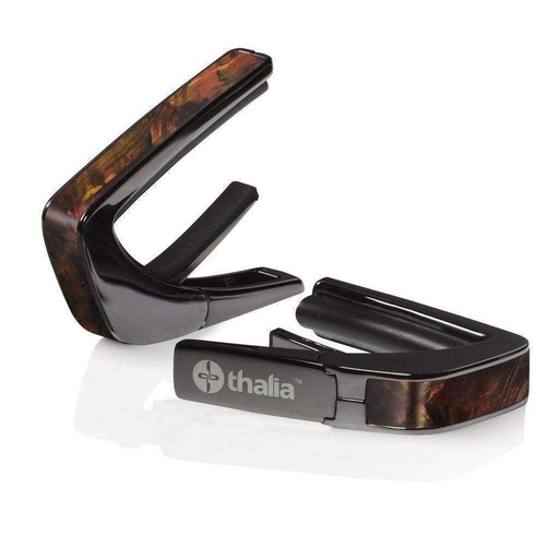 [TH-CB200-SR] Thalia Capotasto Acustica Nero Cromato Rosewood
