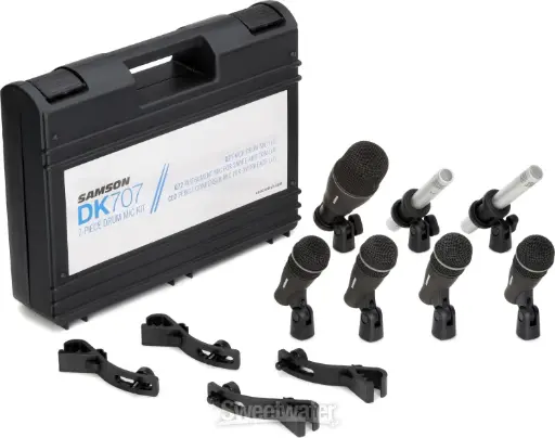 Set Microfoni batteria Samson DK707