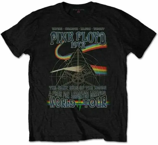 [PFTEE106MB02] Pink Floyd M Lunatic Maglietta