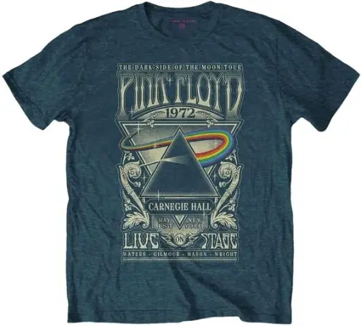[PFTEE78MD03] Pink Floyd carnegie hall L Maglietta