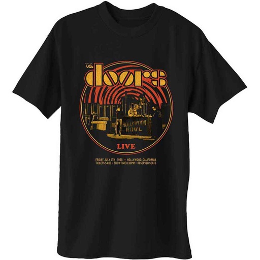 [DOTS37MB02] The Doors M Live 68 Retro Maglietta