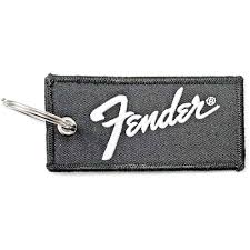 [FENDPATKEY01] Fender Logo Patch Portachiavi