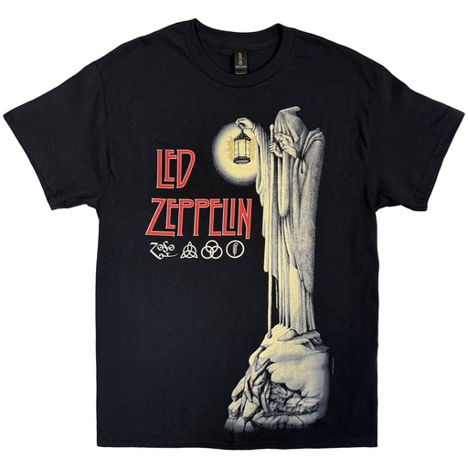 [LZTS05MB03] Led Zeppelin L Heremit Maglietta