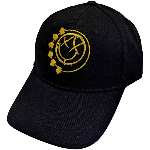 [BLINKCAP02YB] Blink-182: Yellow Six Arrow Smile Cappellino