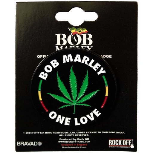 [BMAPIN06] Bob Marley: Spilla Leaf