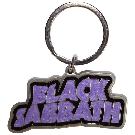 [BSKEY01] Black Sabbath Portachiavi Wavy Logo
