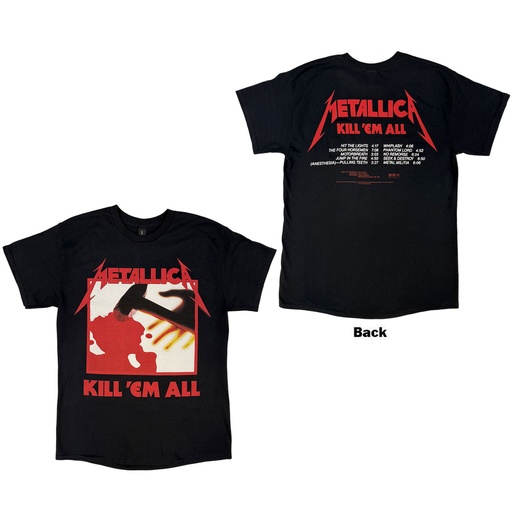 [METTS02MB02] Metallica M Kill 'Em All Tracks Maglietta