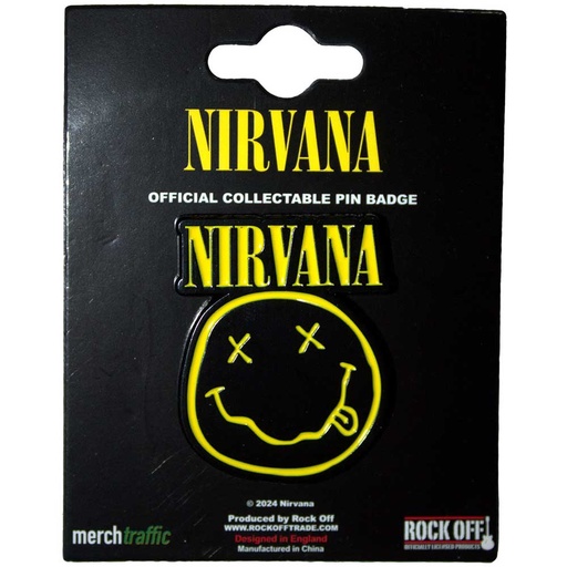 [NIRVPIN02] Nirvana Logo Spilla